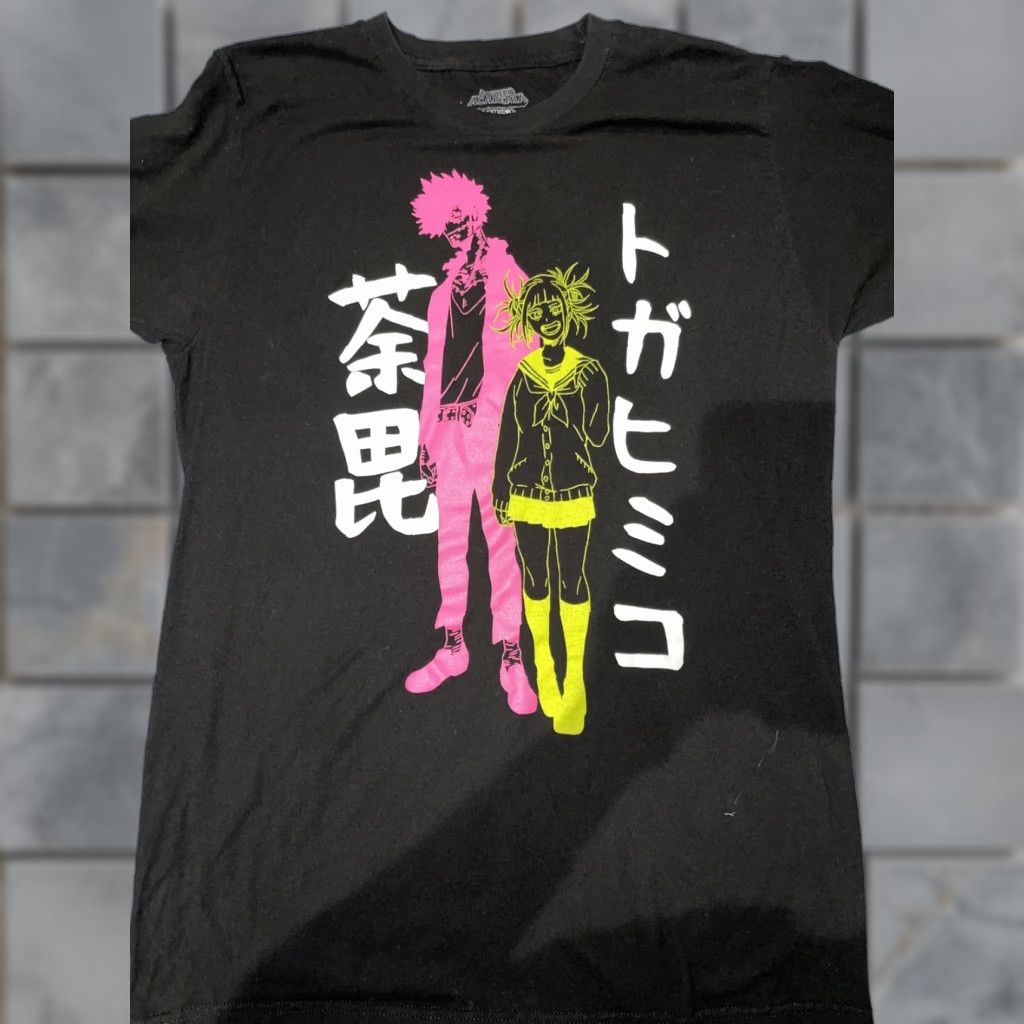 Vintage **Medium Black My Hero Academia Anime Crew Neck T-Shirt** User: **Black Medium My Hero Academia Anime T-Shirt** Size US M / EU 48-50 / 2 - 1 Thumbnail