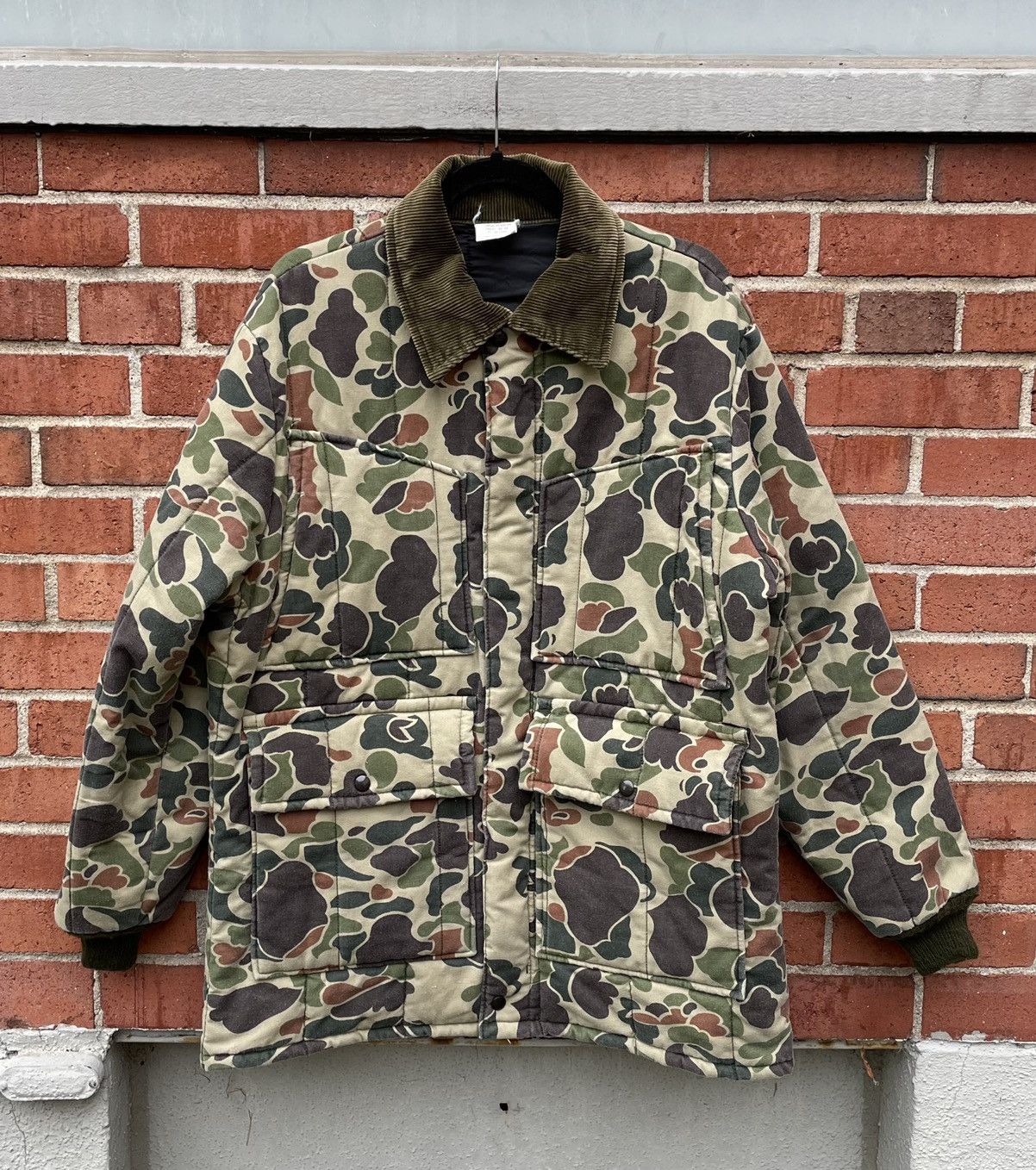 Walls Vintage 80s Walls Blizzard Pruf Insulated Camo Jacket Size US L / EU 52-54 / 3 - 1 Thumbnail