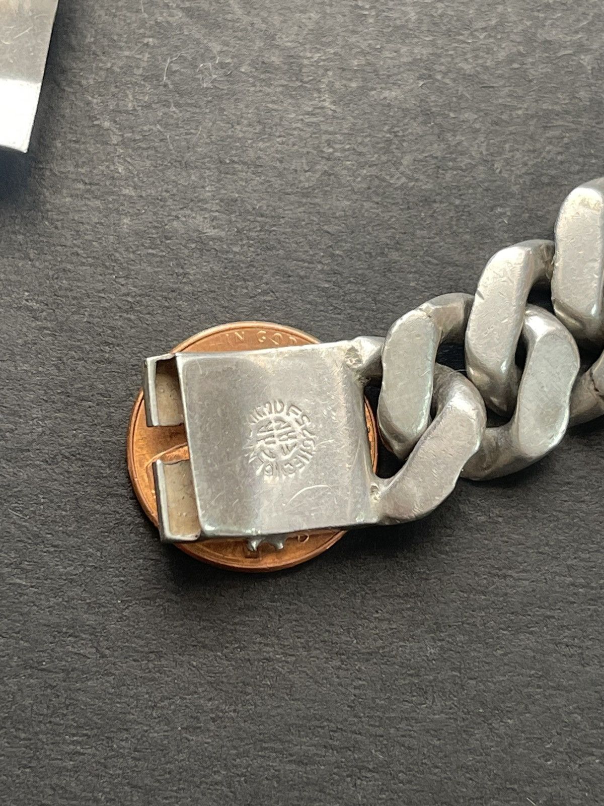 Vintage Mexican silver bracelet for him Size ONE SIZE - 3 Thumbnail