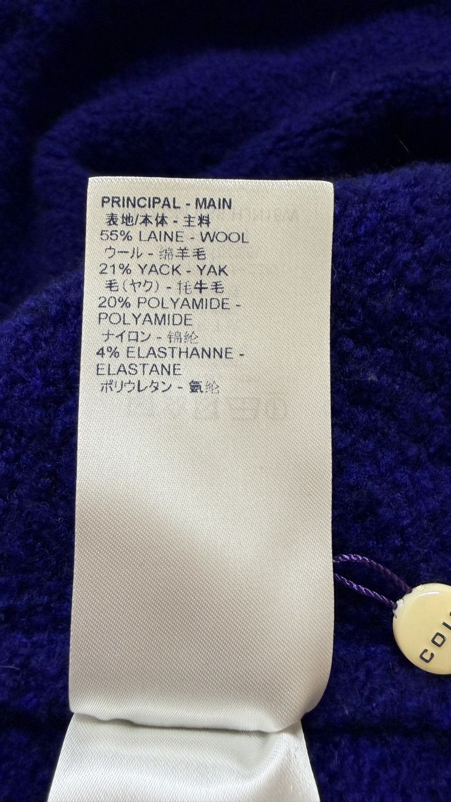 Louis Vuitton Louis Vuitton L Fleece blue Long Sleeves Knitted Sweatshirt Size US M / EU 48-50 / 2 - 7 Thumbnail