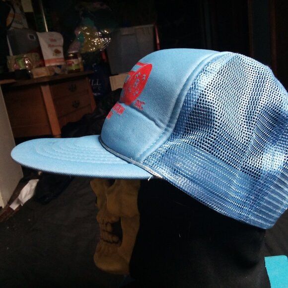 Other Deadstock Vintage Safe Field Construction Snap Trucker Hat Size ONE SIZE - 3 Thumbnail