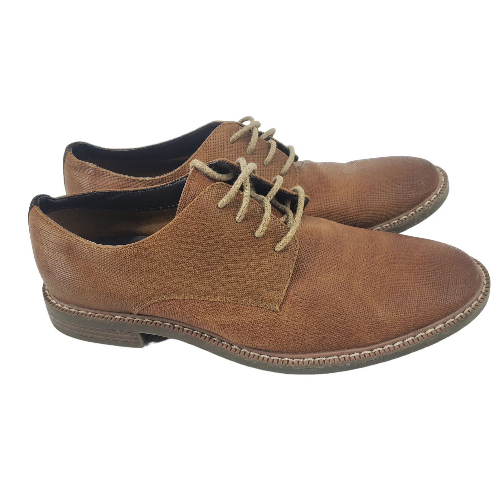 Unlisted Parker Sky Men s Sirade Brown Oxford Dress Shoes Size 7.5 Grailed