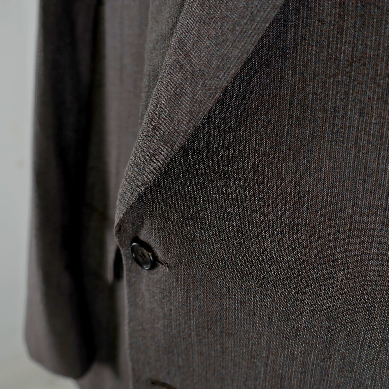 Hickey Freeman Hickey Freeman The Boardroom Wool Blend Beige Birdseye 2 But Size 40R - 3 Thumbnail