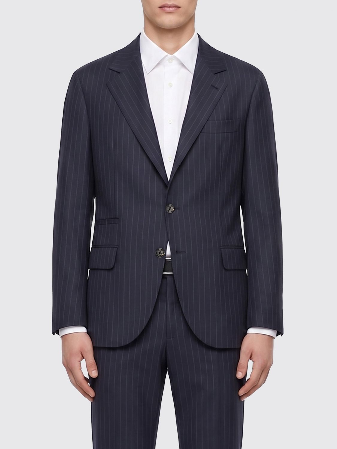 Brunello Cucinelli Brunello Cucinelli Jacket Men Blue Size US L / EU 52-54 / 3 - 1 Thumbnail