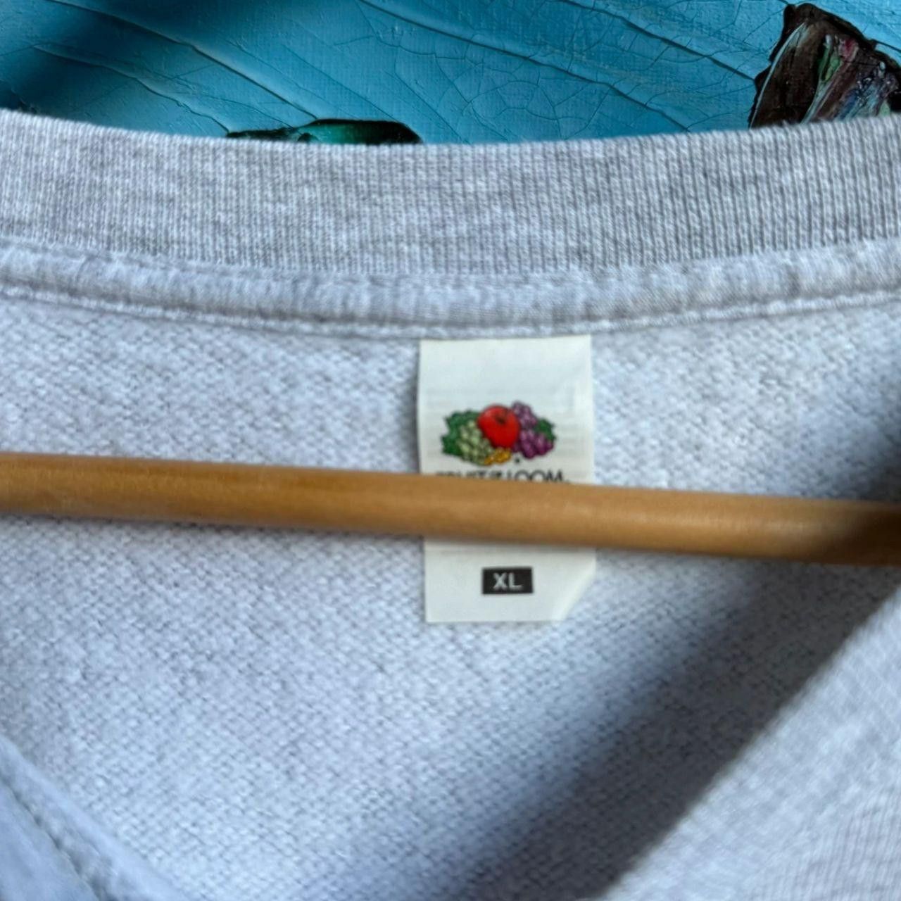 Fruit Of The Loom Fruit of the loom FOTL Sweatshirt Blank Vintage Size US XL / EU 56 / 4 - 4 Thumbnail