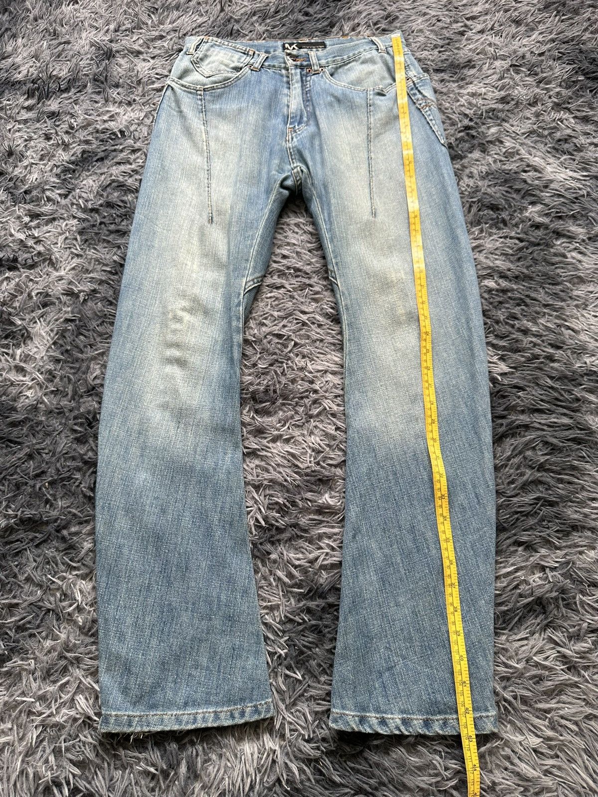 Andrew Mackenzie 00's archive Andrew Mackenzie hybrid distressed denim Size US 31 - 11 Thumbnail