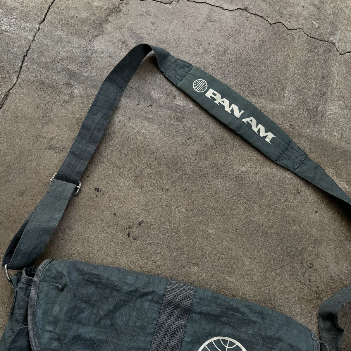 Japanese Brand Vintage NOS PAN AM Nylon Crossbody Bag Size ONE SIZE - 5 Thumbnail