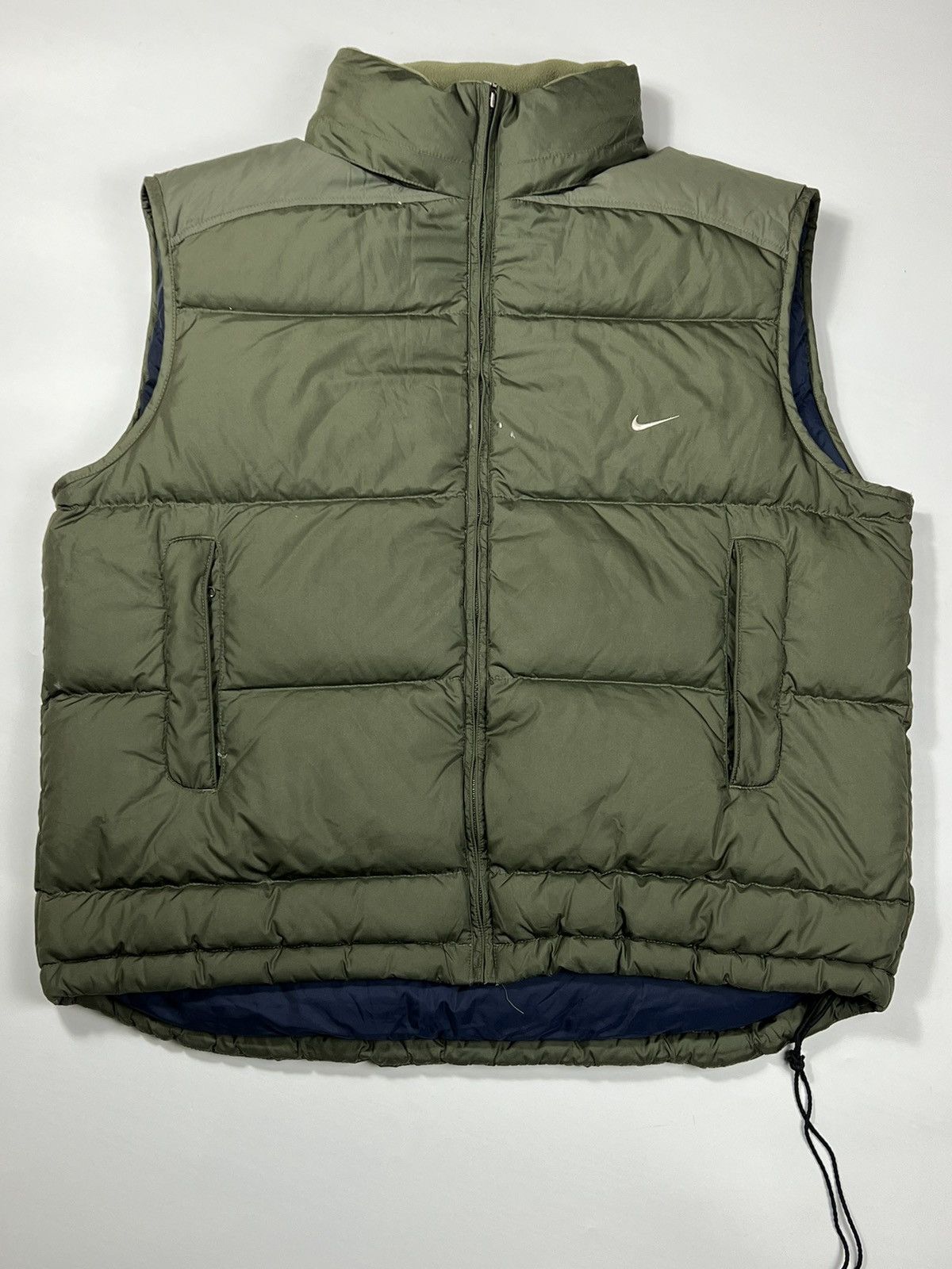 Vintage Nike Puffer Goose Down Vest '90 Size XL