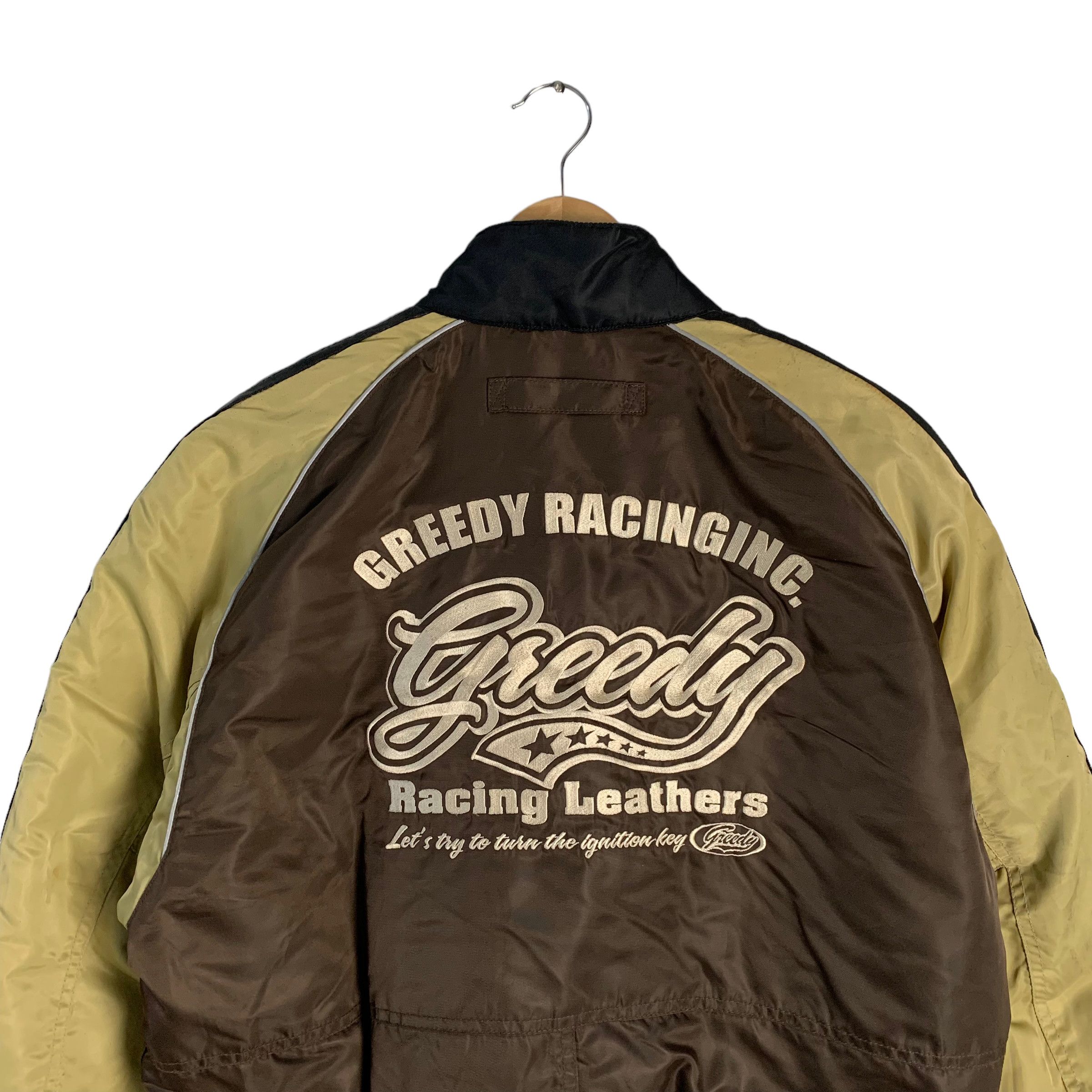 Japanese Brand Vintage Greedy Racing Motorcycle Jacket Size US M / EU 48-50 / 2 - 7 Thumbnail