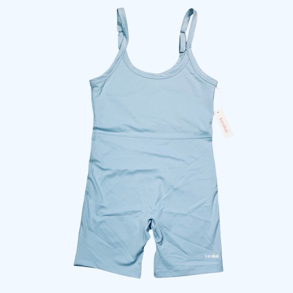 Other NWT New Kasakai Rush Blue Romper Size L Size 36" / US 14 / IT 50 - 2 Thumbnail