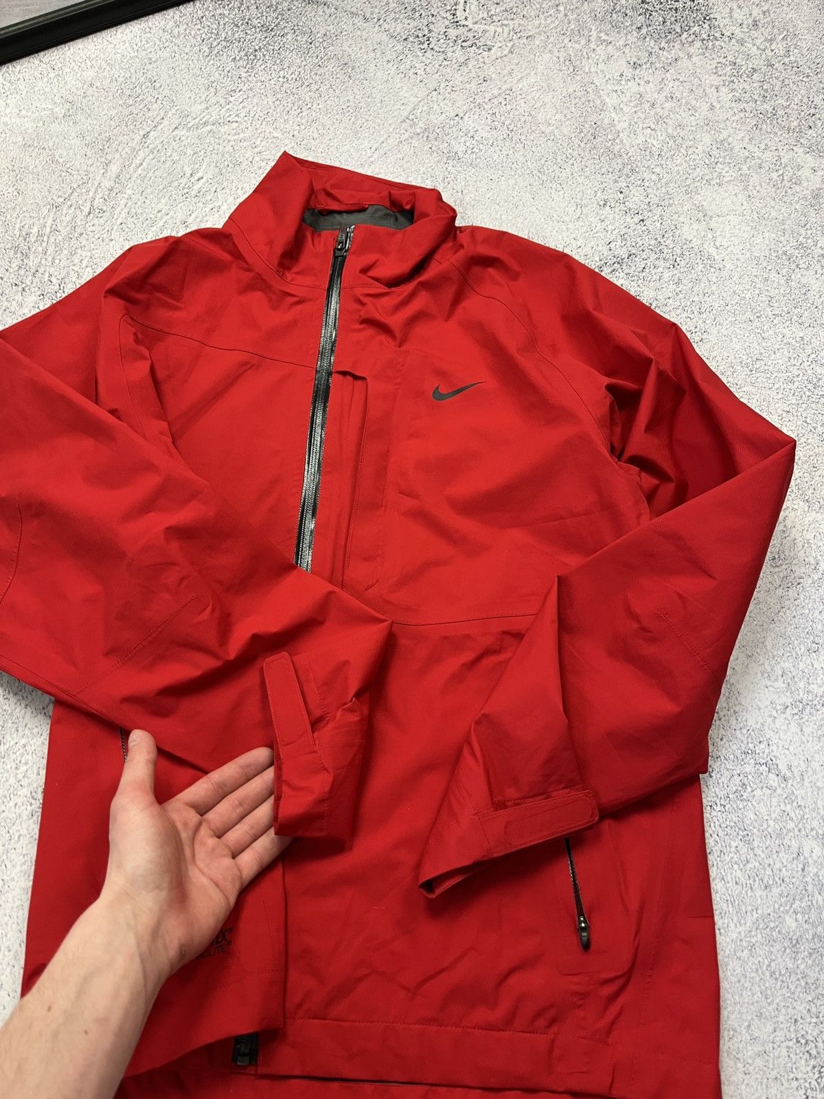 Nike NIKE Golf Jacket Red Gore-Tex Vintage Y2K Outdoor Life Size US M / EU 48-50 / 2 - 10 Thumbnail