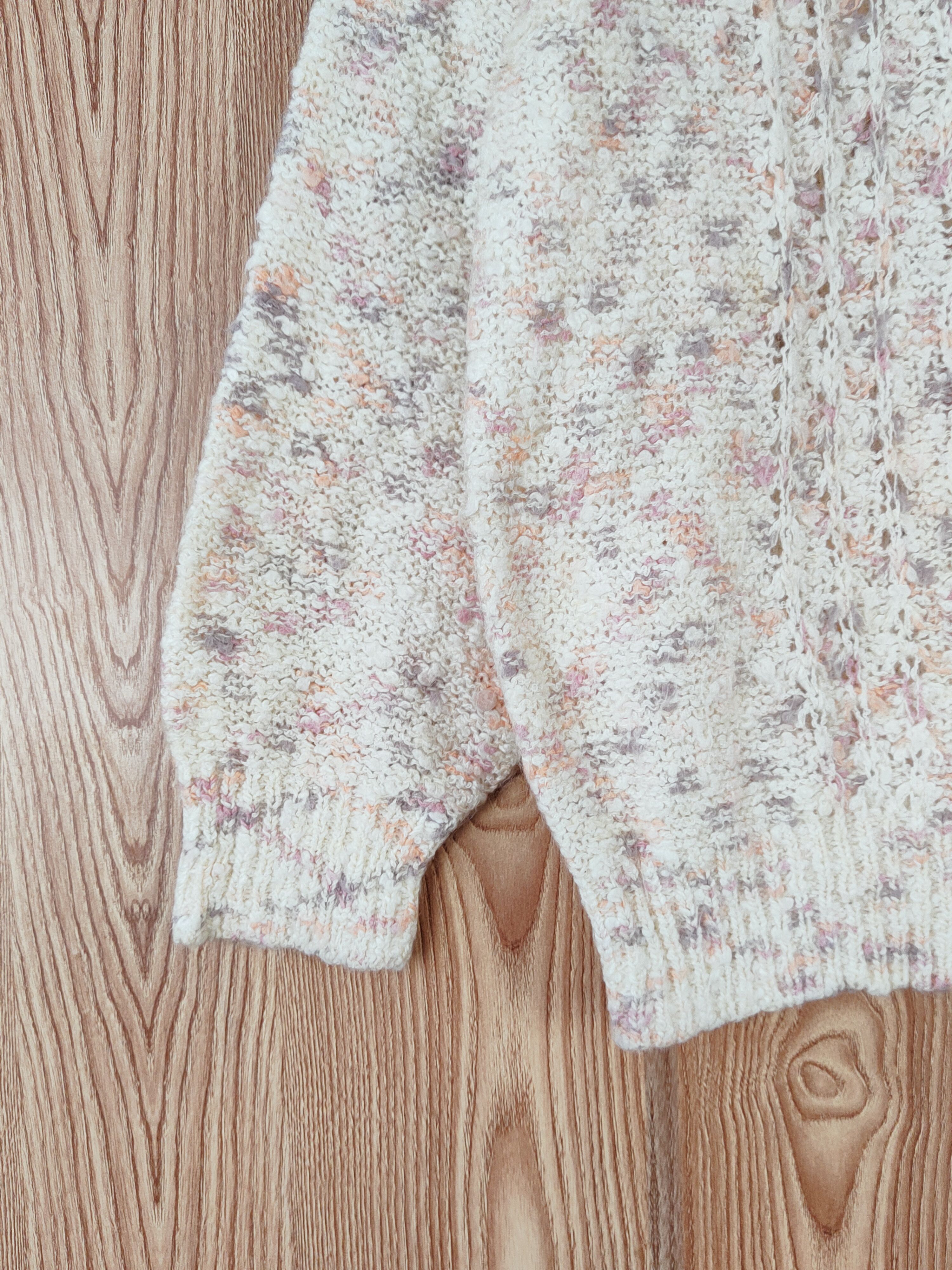 Japanese Brand × Vintage Montplage Cream Knitwear Sweatshirts #W250 Size M / US 6-8 / IT 42-44 - 4 Thumbnail
