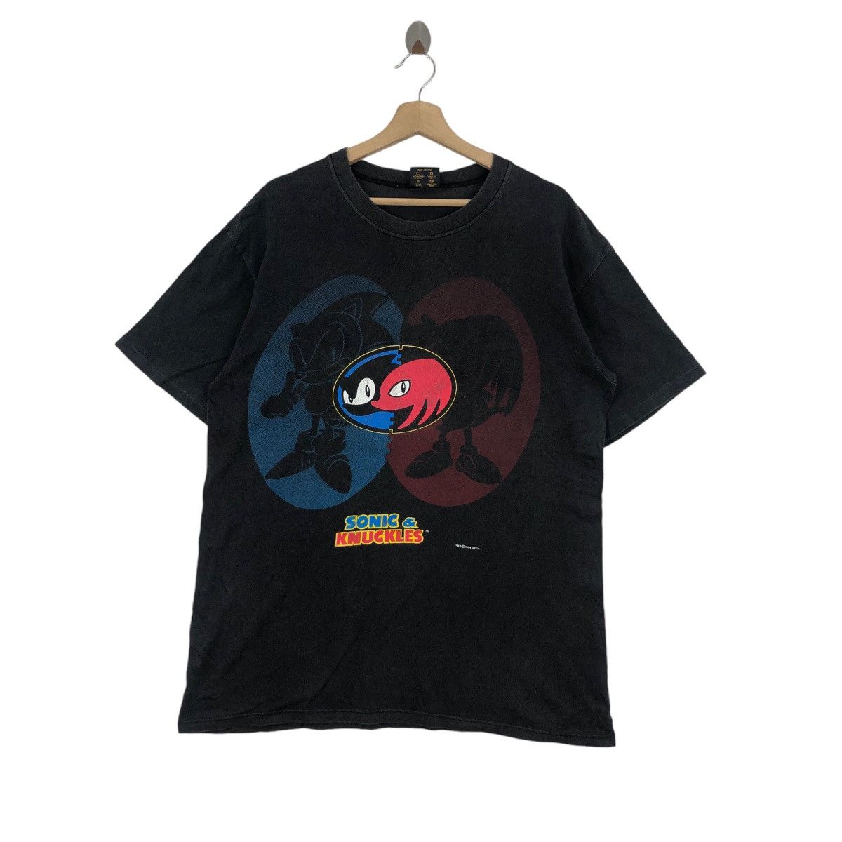 Vintage Vintage 1994 SONIC & KNUCKLES Sega Promo Tee Shirt Games Size US L / EU 52-54 / 3 - 1 Thumbnail