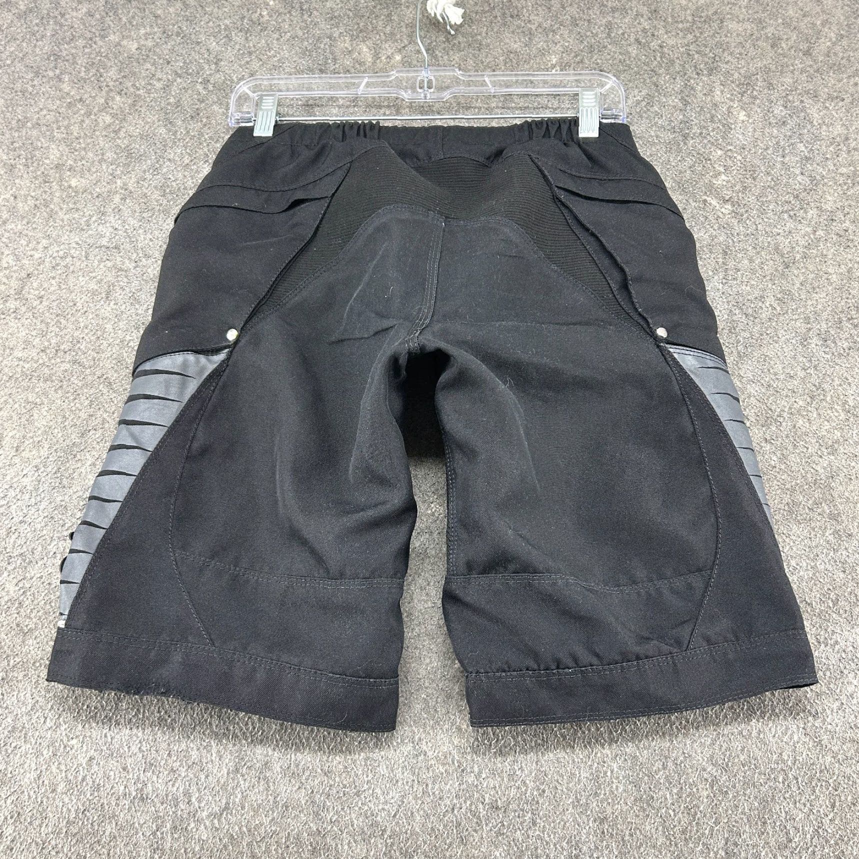 Vintage Troy Lee Designs Shorts Womens Small Black Downhill MTB Cycling Moto Polyester Chino Bike Pockets Regular Womens Size 28" / US 6 / IT 42 - 3 Thumbnail