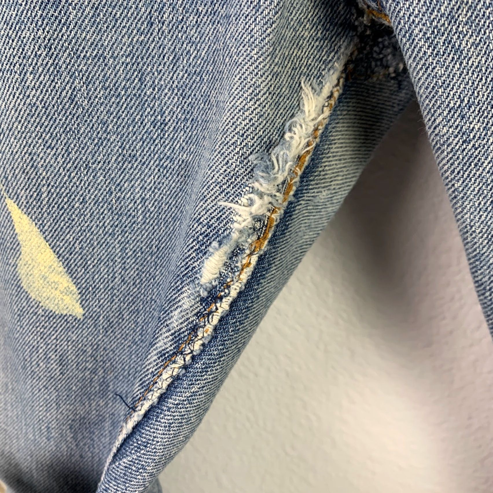Levi's VINTAGE Levi's 501 Jeans Men Regular Fit 34x32.5 Blue Denim Cotton Button Fly 1978 Redline Selvedge USA 90s Style Size US 34 / EU 50 - 3 Thumbnail