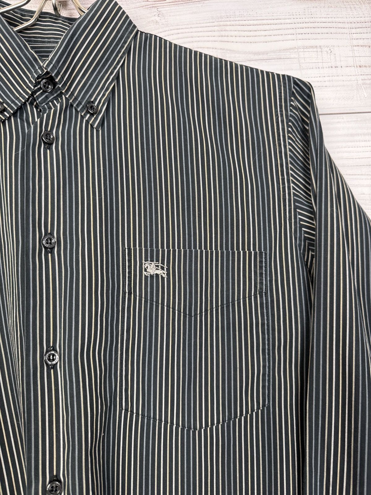 Burberry Vintage Burberry Striped Shirt Size US S / EU 44-46 / 1 - 6 Thumbnail