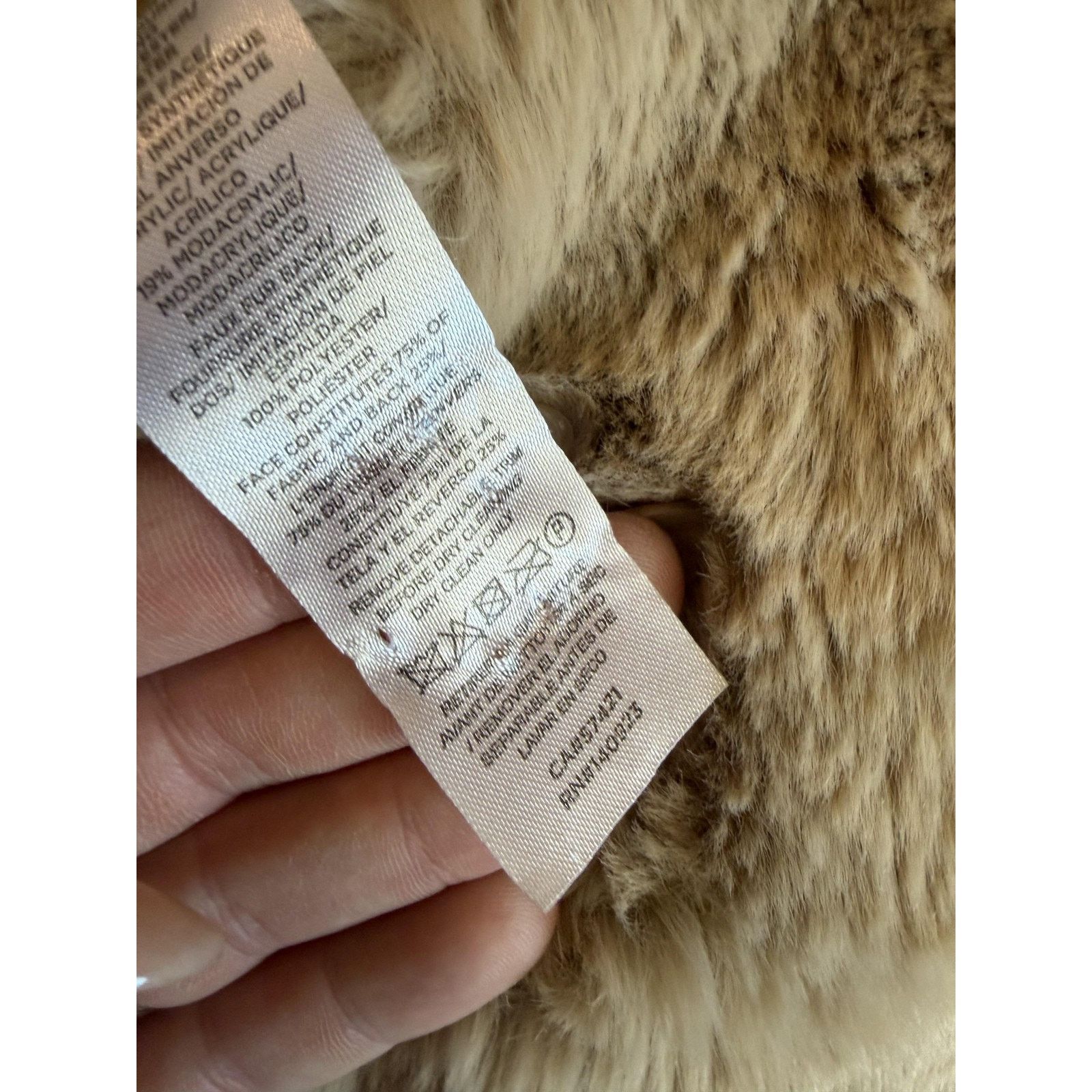 Loft LOFT Coat XSP Green Faux Fur Lined Hooded Parka Canvas Size XS / US 0-2 / IT 36-38 - 6 Thumbnail