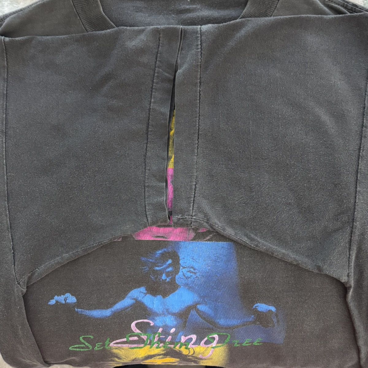 Band Tees Vintage early 1990s Sting “Set Them Free” T-Shirt L Size US L / EU 52-54 / 3 - 10 Thumbnail