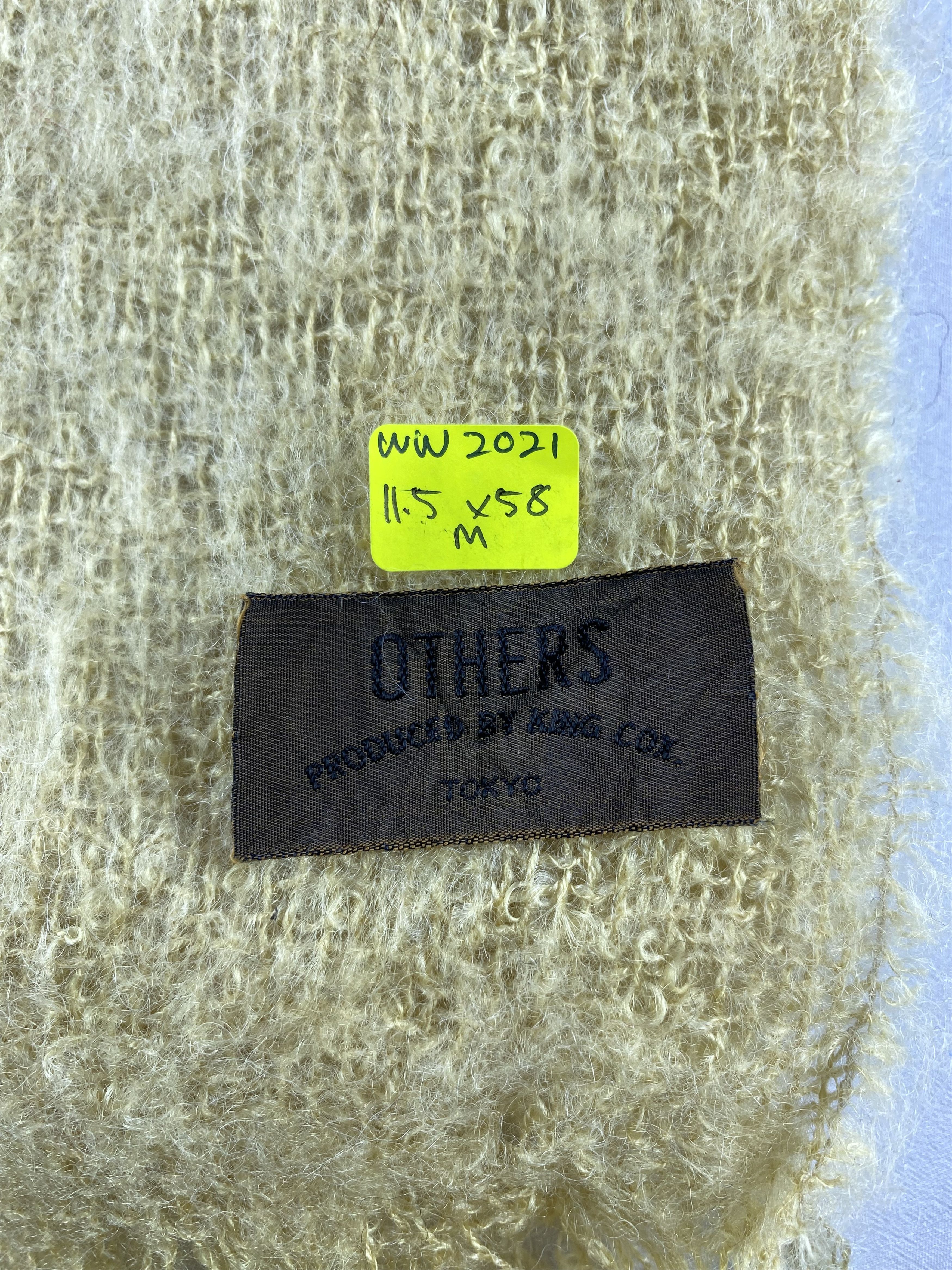 Other × Vintage Mohair Scarf / Muffler / Neckwear Size ONE SIZE - 5 Thumbnail