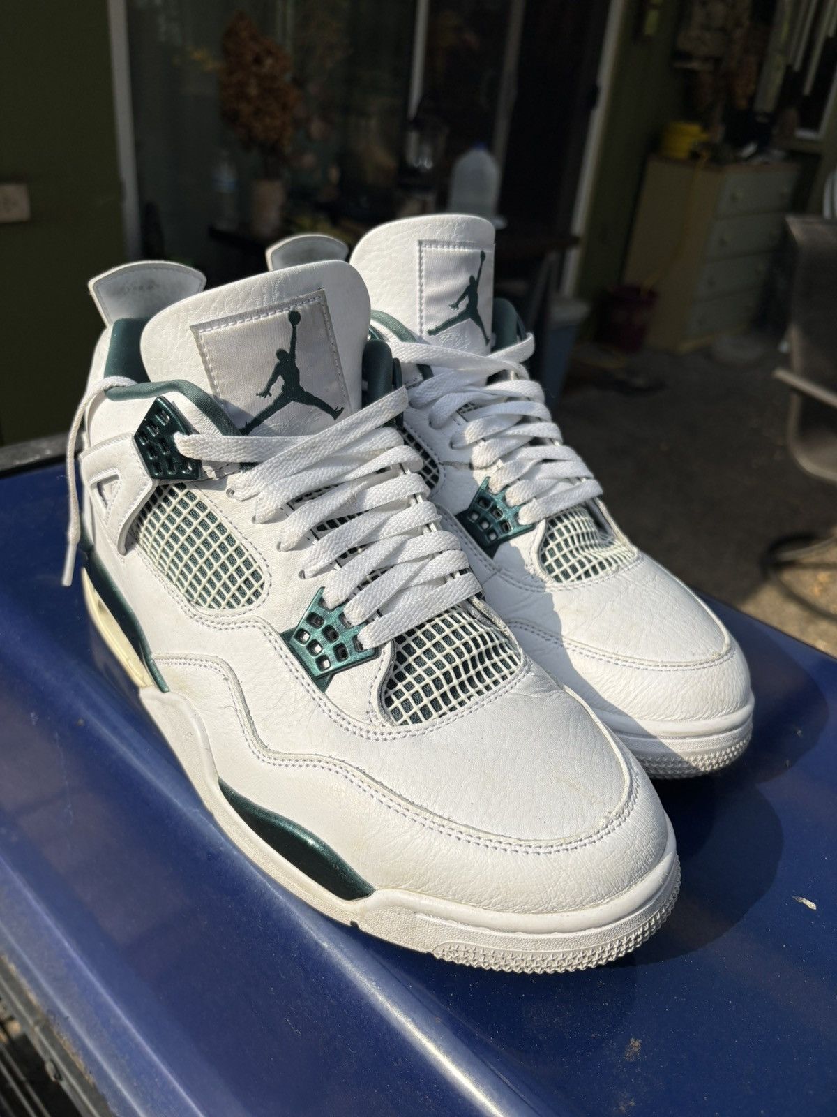 Nike Jordan 4 Oxidized Green Size US 11 / EU 44 - 1 Thumbnail