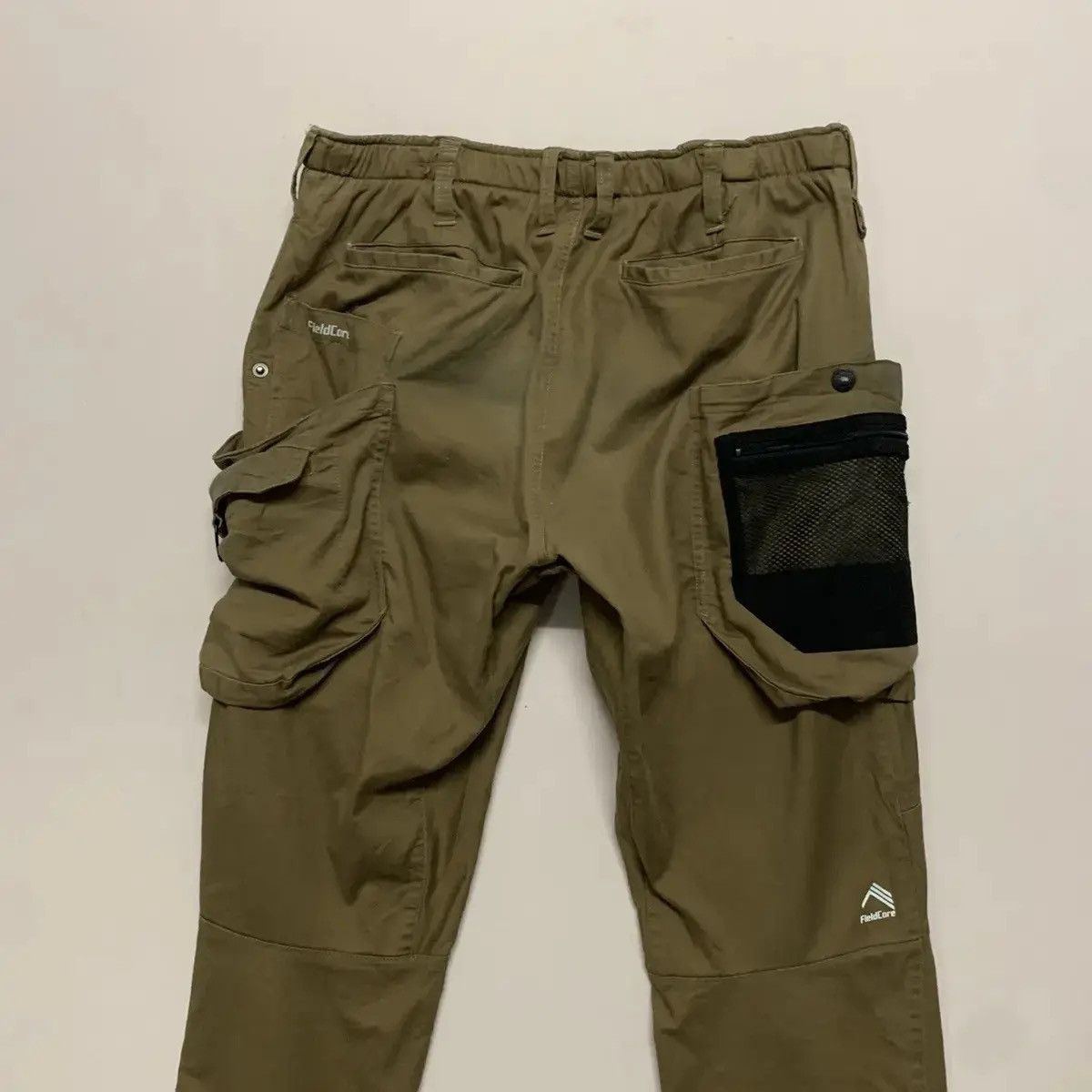 Vintage FIELDCORE Utility Multi Big Pocket Stretchable Cargo Pants Size US 33 - 8 Thumbnail