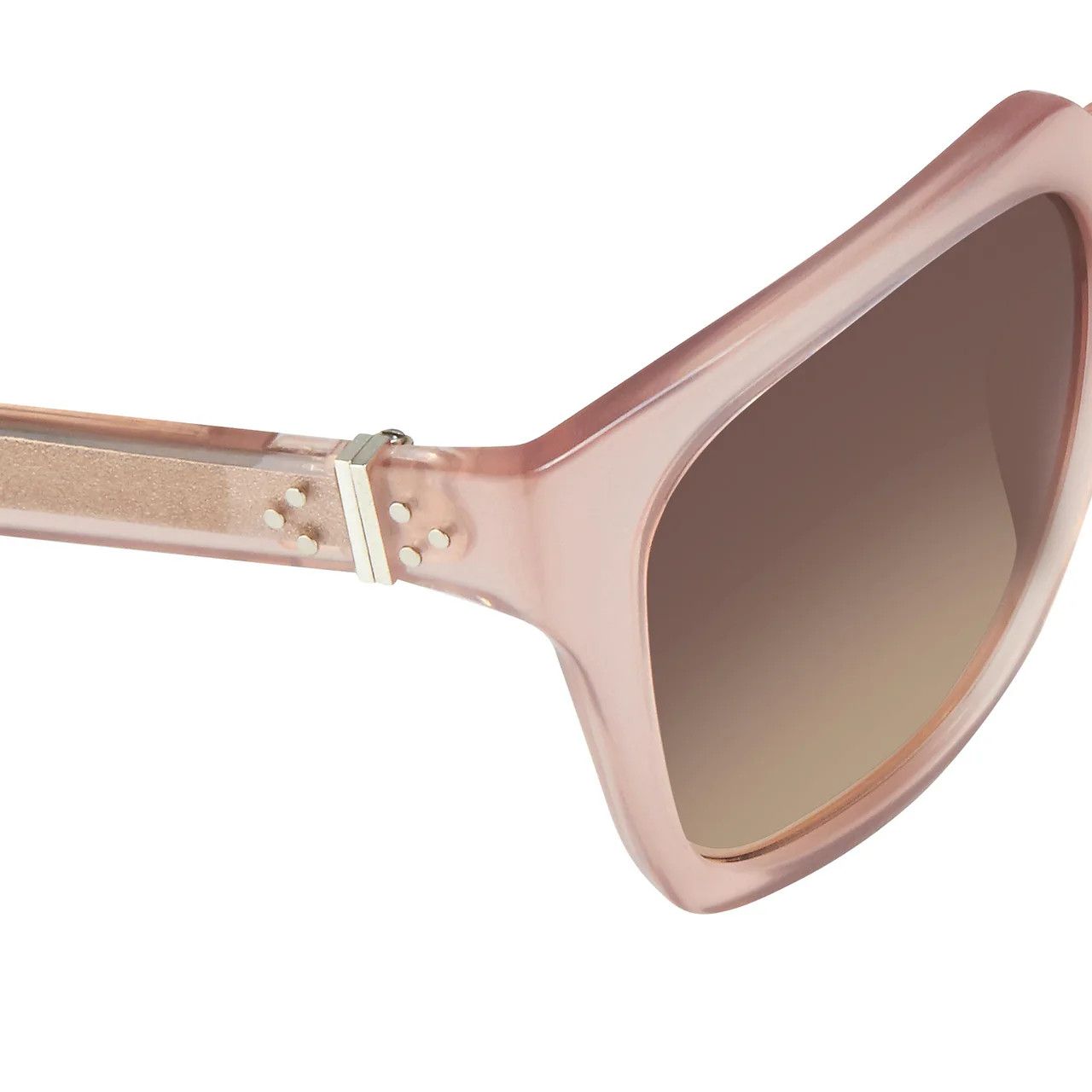 Ann Demeulemeester Ann Demeulemeester Sunglasses Oversized Blush Pink and Brown Size ONE SIZE - 19 Thumbnail