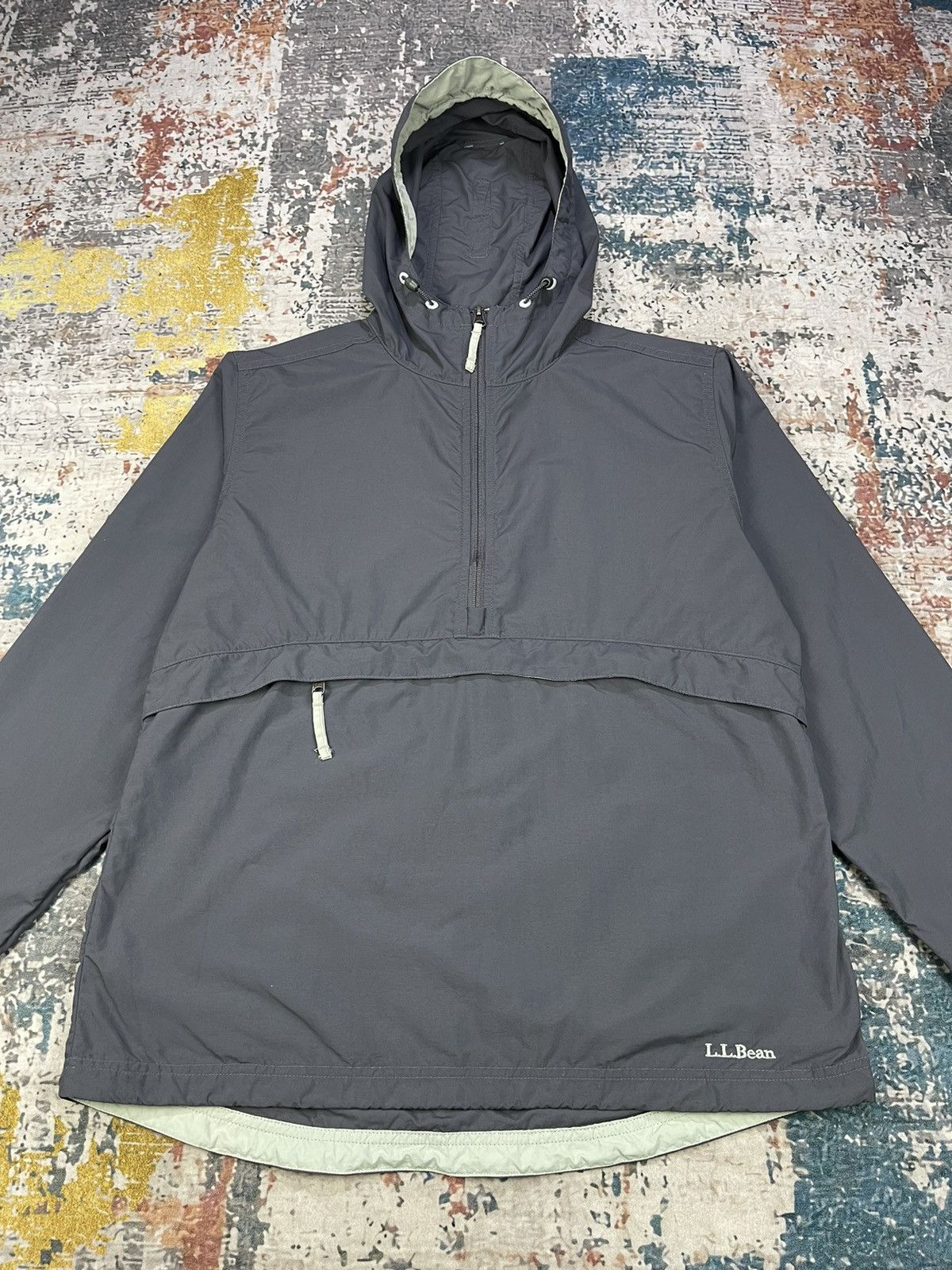L.L. Bean Vintage LL Bean Anorak Half Zipper Pull Over Hoodies Size M / US 6-8 / IT 42-44 - 2 Thumbnail