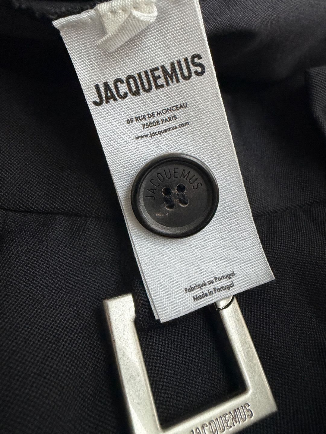 Jacquemus Jacquemus Pleated Ring Detailed Shorts In Black Size US 34 / EU 50 - 8 Thumbnail