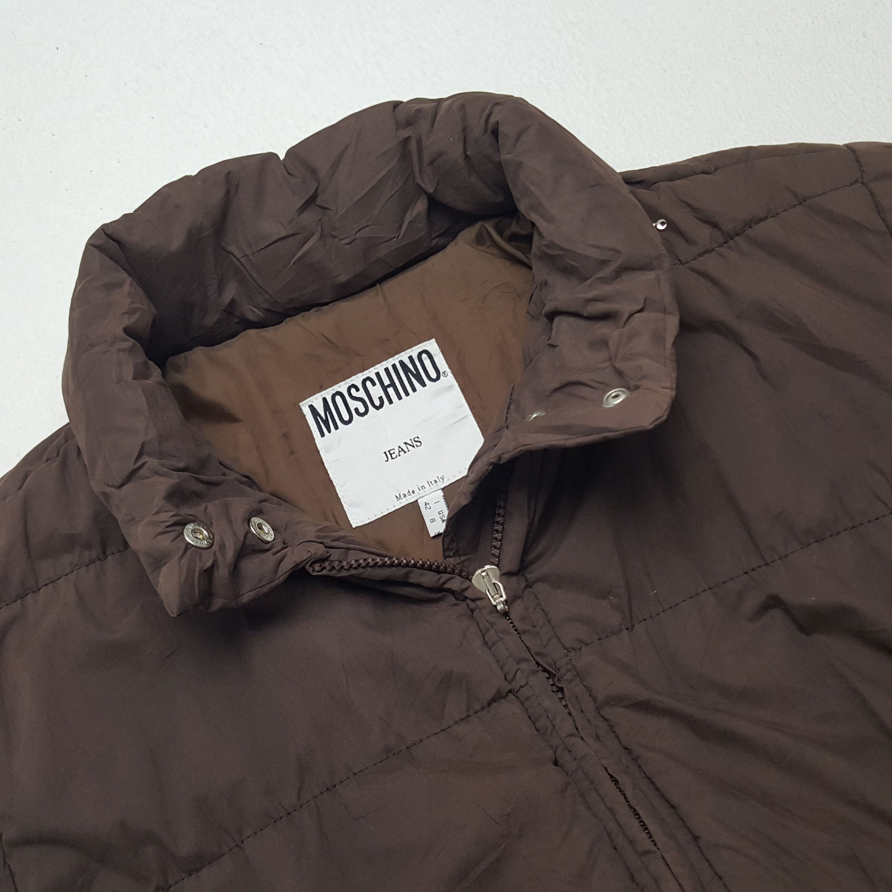 Moschino × Vintage Vintage MOSCHINO Jeans Italian Brand Puffer Style Jacket Size M / US 6-8 / IT 42-44 - 3 Thumbnail