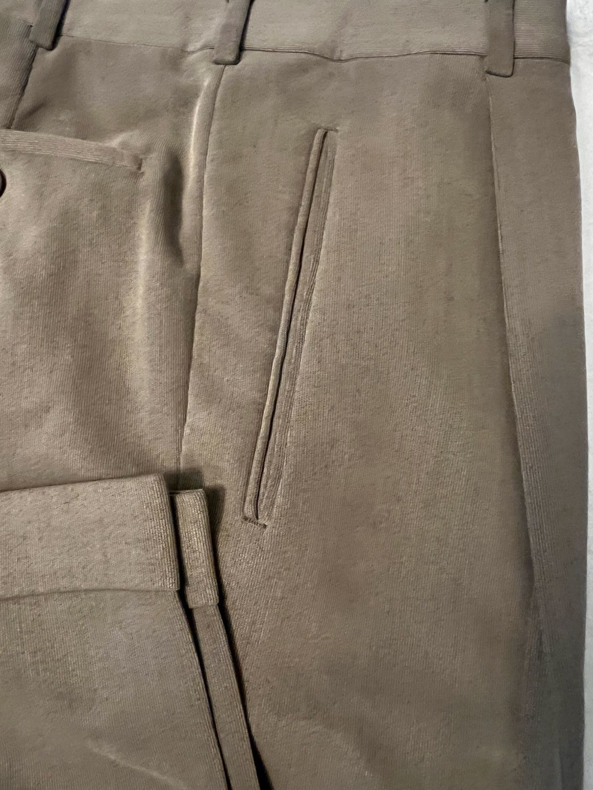 Coppley COPPLEY 2 PC MENS SUIT- VINTAGE -2001- GREENISH TAN Size 46L - 13 Thumbnail