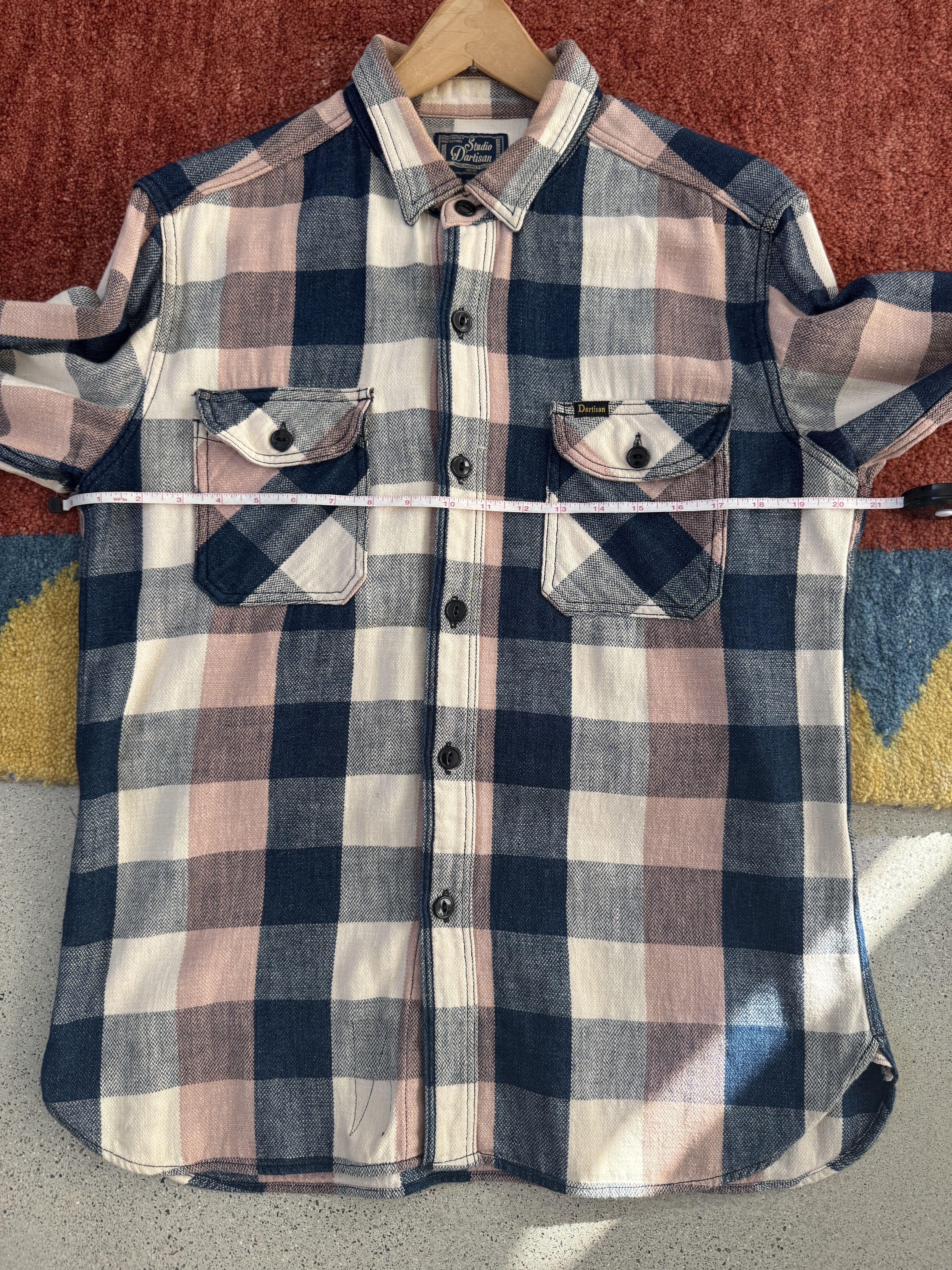 Studio D'Artisan SDA Natural Indigo Flannel Size US M / EU 48-50 / 2 - 8 Thumbnail