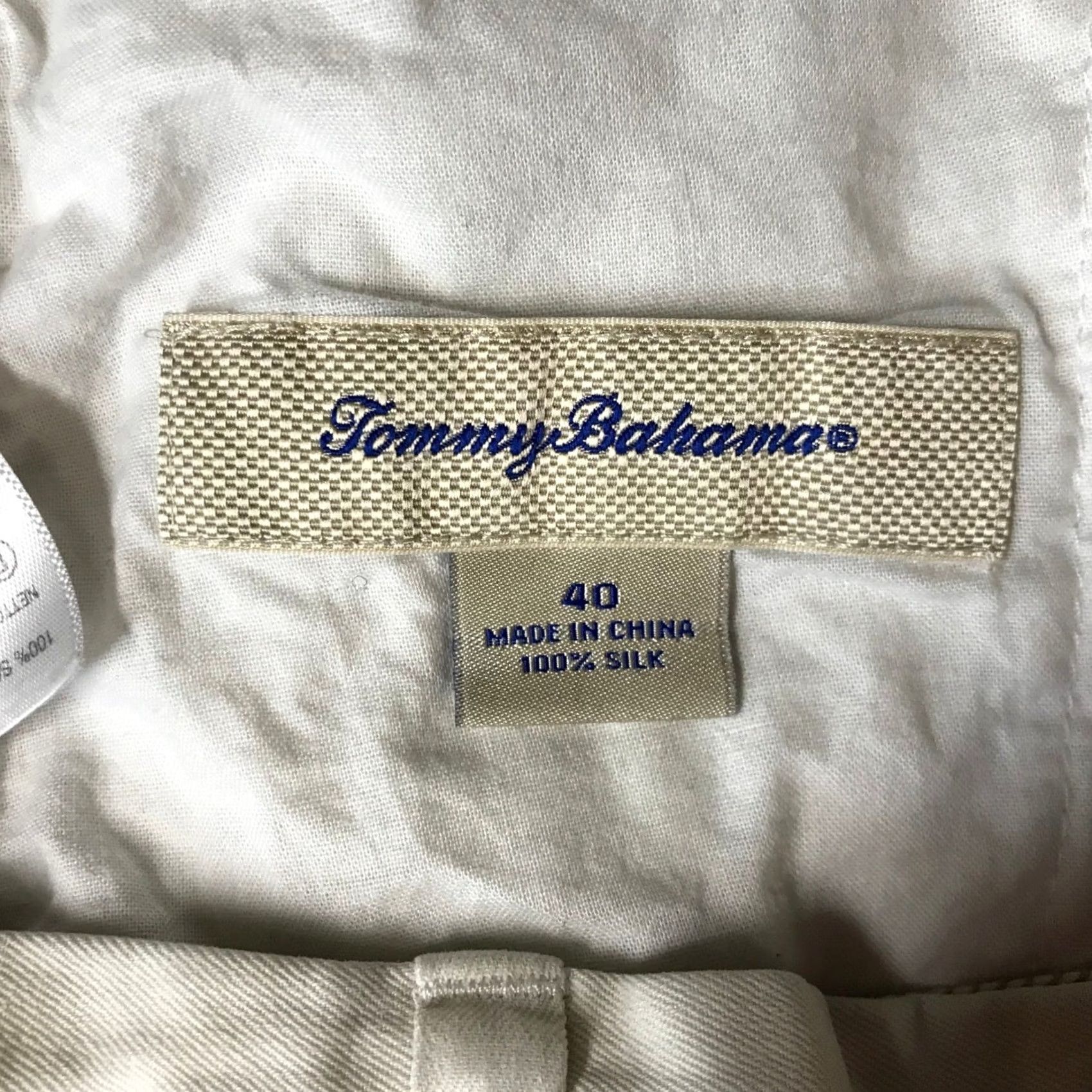 Tommy Bahama Tommy Bahama Mens Silk Shorts Size 40 Khaki Flat Front Casual Beach Vacation Size US 40 / EU 56 - 7 Thumbnail