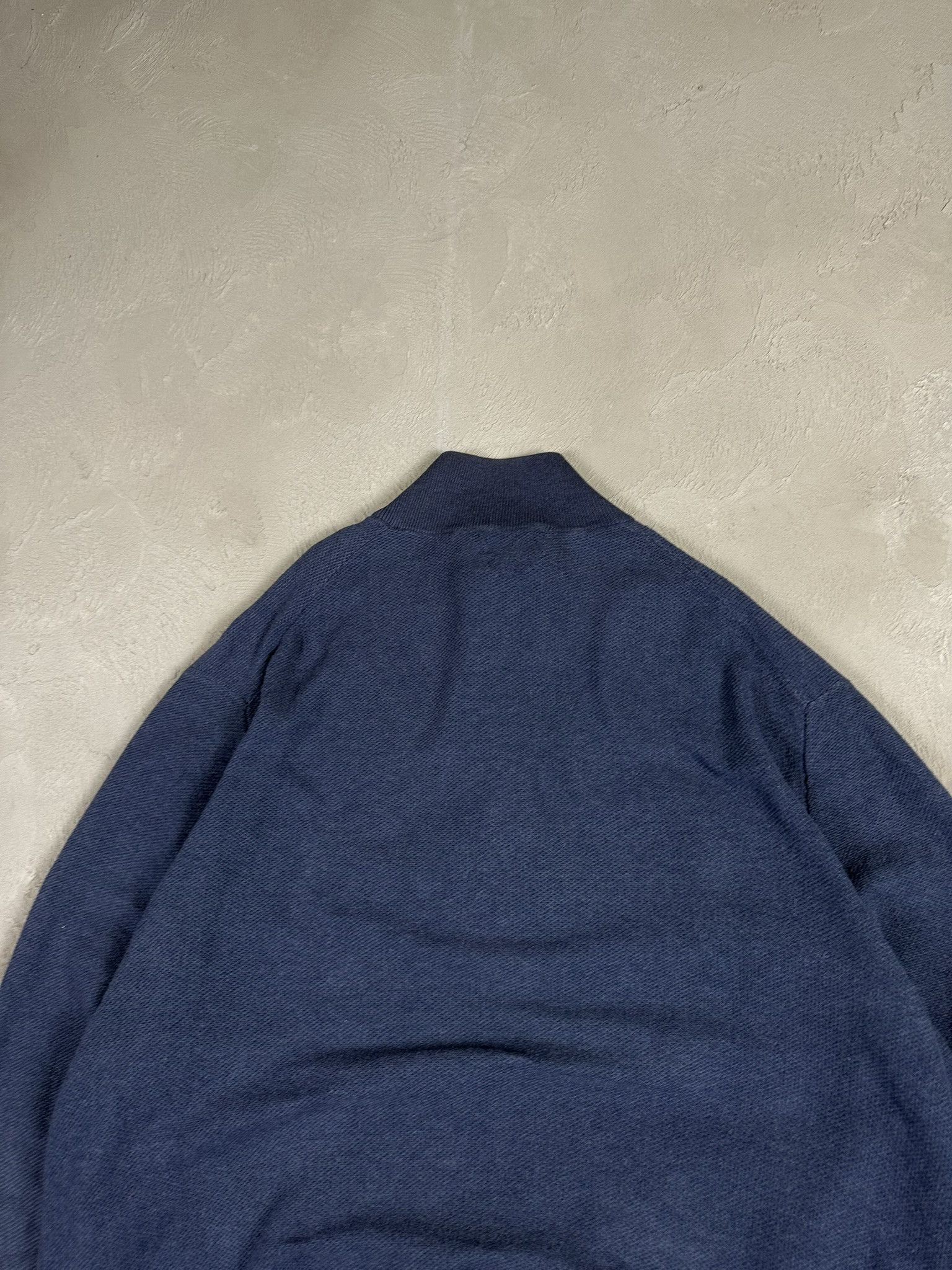 Designer × Polo Ralph Lauren Polo Ralph Lauren Logo Boxy Quaterzip Sweatshirt Size US XXL / EU 58 / 5 - 13 Thumbnail