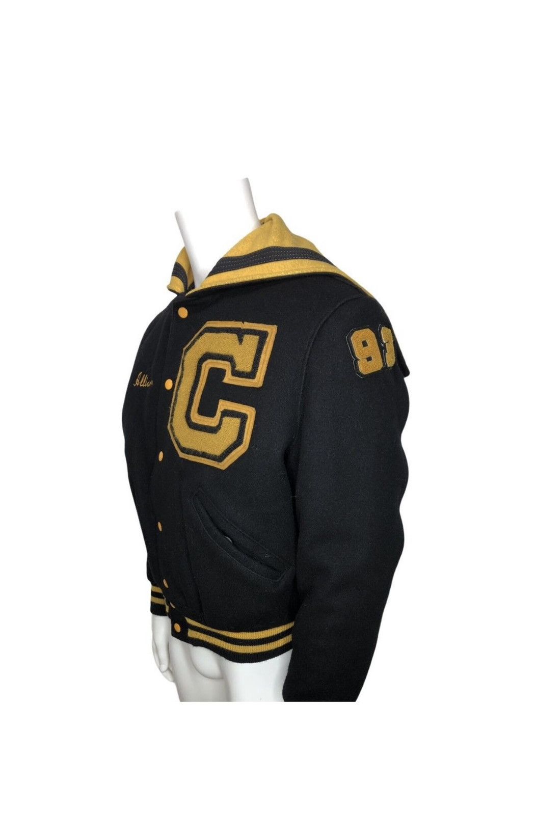 Vintage MEGA RARE! Vintage VARSITY Sailor Jacket Wool 1993 Lions Size US XL / EU 56 / 4 - 2 Thumbnail