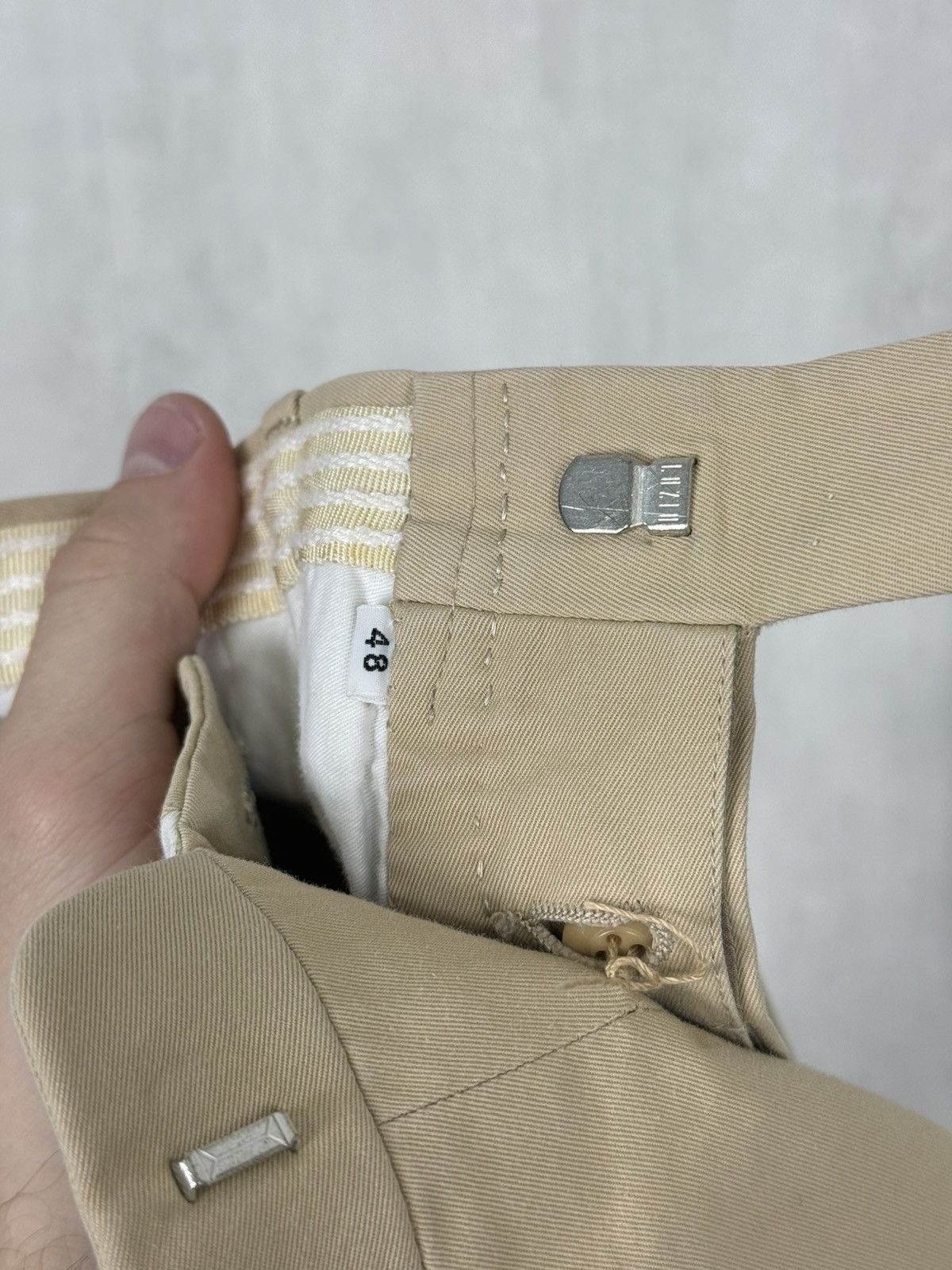 Kiton Kiton Napoli Mens Cotton Chino Pants Trousers Size 48 Size US 30 / EU 46 - 12 Thumbnail