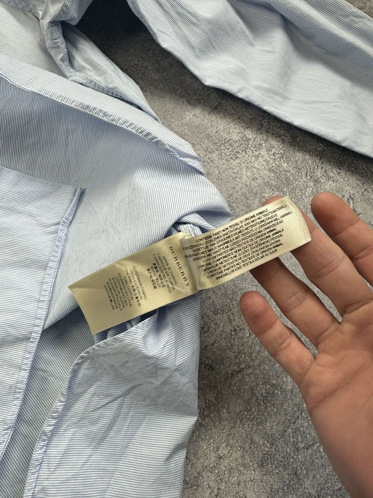 Burberry Burberry Button Up Shirt Nova Check Vintage Luxury London Size US XL / EU 56 / 4 - 13 Thumbnail