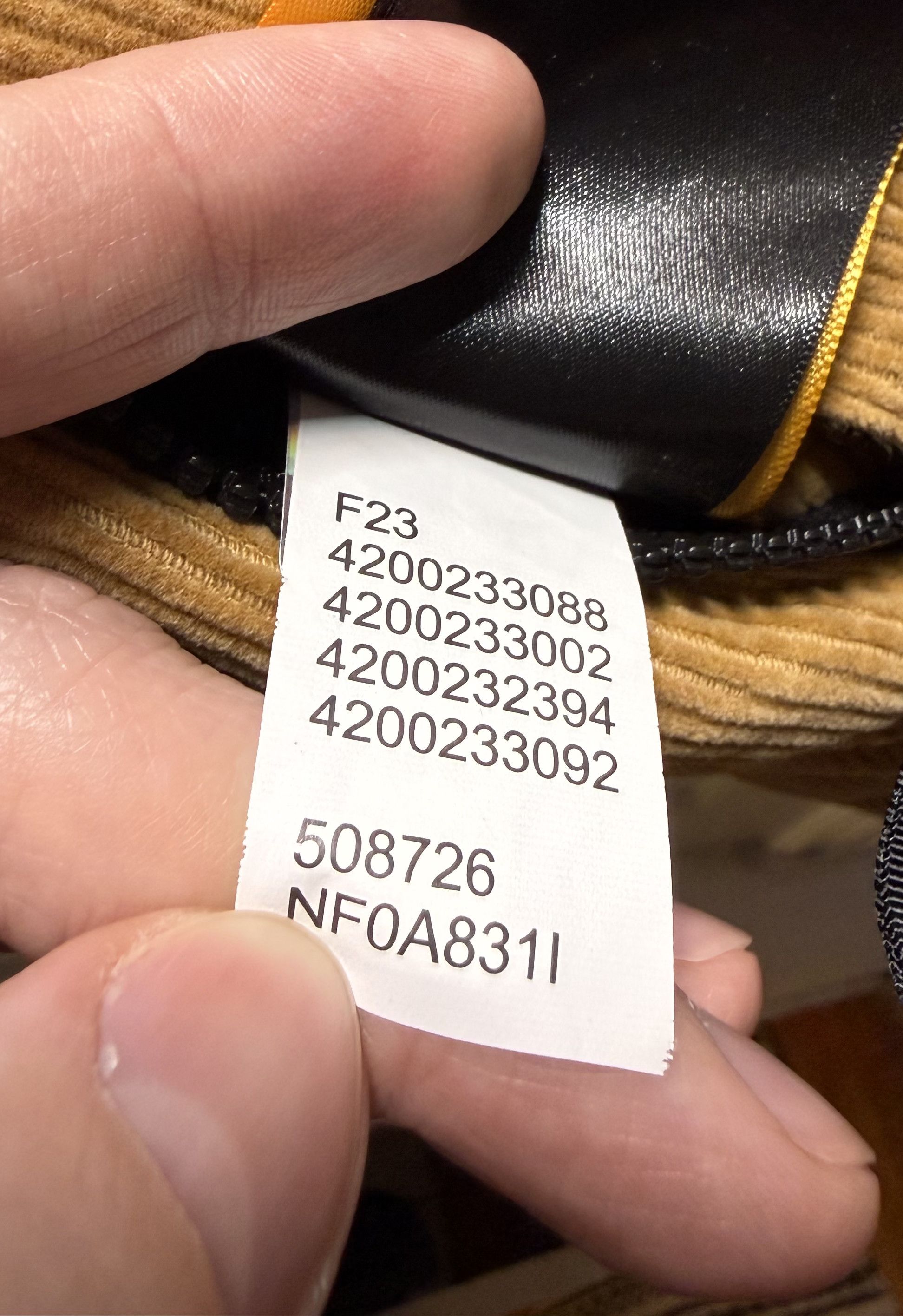 The North Face 92 Nuptse Reversible Corduroy Down Puffer Jacket Size US XL / EU 56 / 4 - 6 Thumbnail