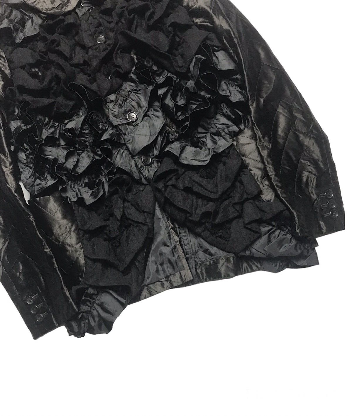 Comme des Garcons Fall 2018 Ruffled Jacket Size US S / EU 44-46 / 1 - 6 Thumbnail