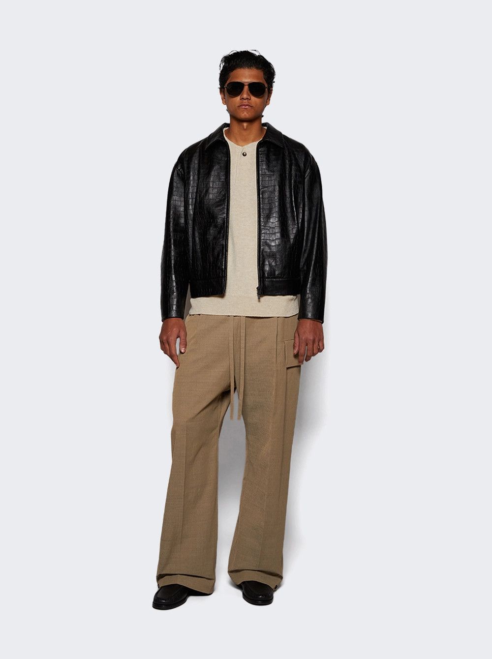 Fear of God o1mle0326 Cropped Jacket in Black Size US L / EU 52-54 / 3 - 5 Thumbnail