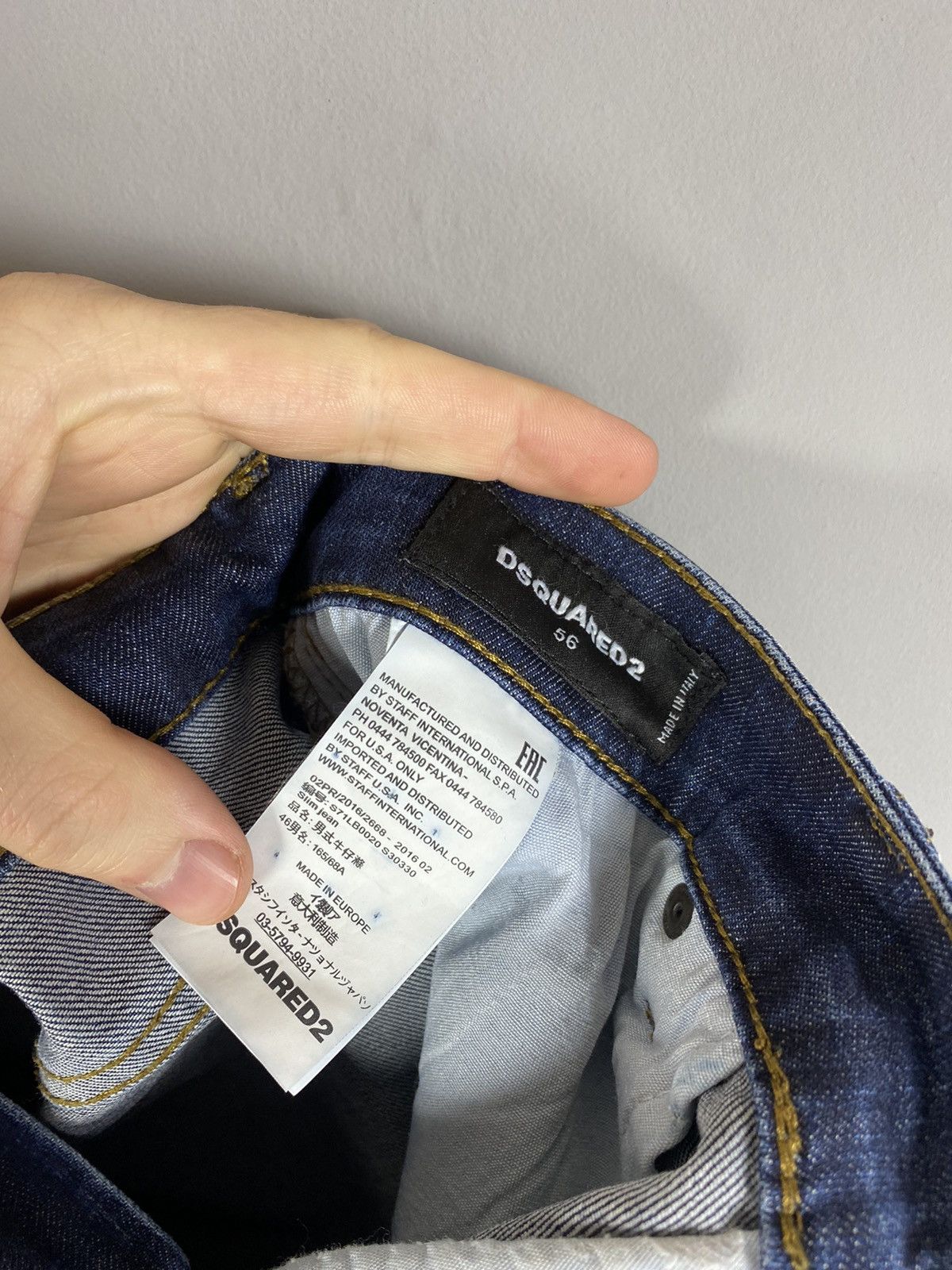 Dsquared2 Vintage dsquared 2 jeans pants Size US 34 / EU 50 - 9 Thumbnail