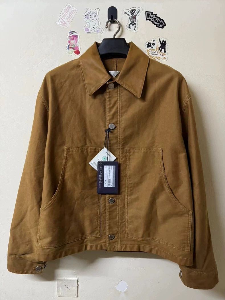 Prada Prada Khaki mole pickup jacket Size US M / EU 48-50 / 2 - 1 Thumbnail