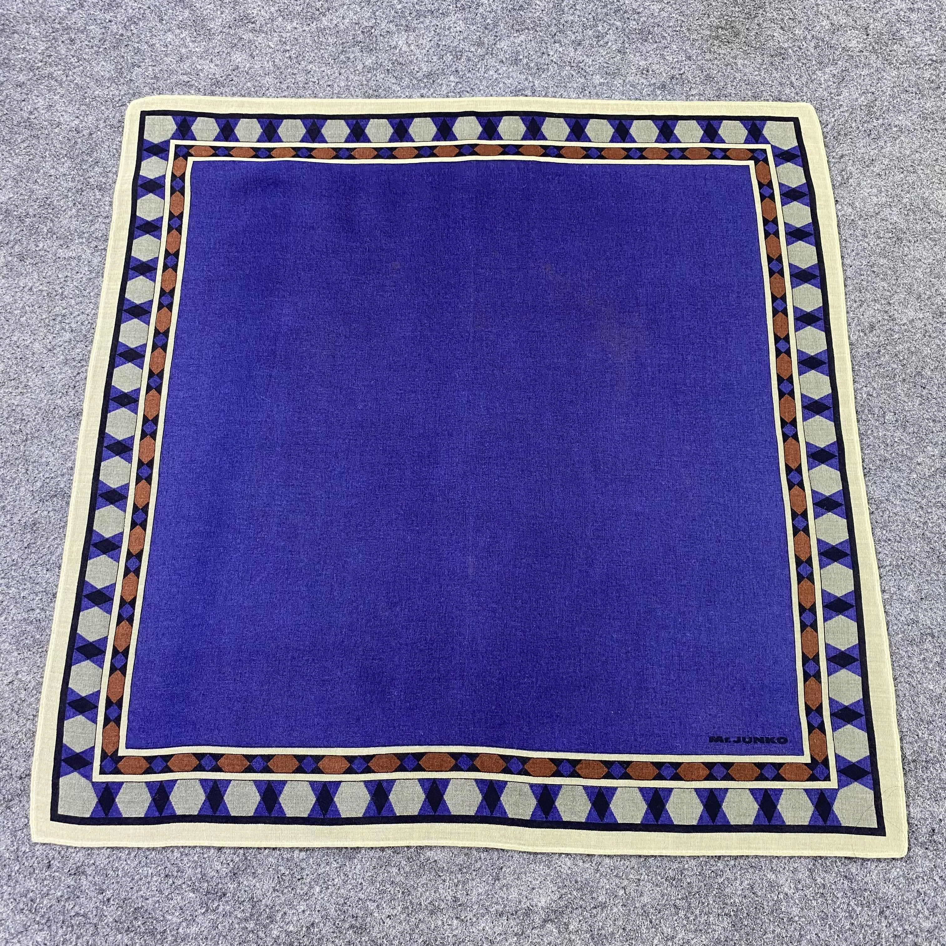 Japanese Brand Mr. Junko Handkerchief / Bandana / Neckerchief-B1497 Size ONE SIZE - 3 Thumbnail