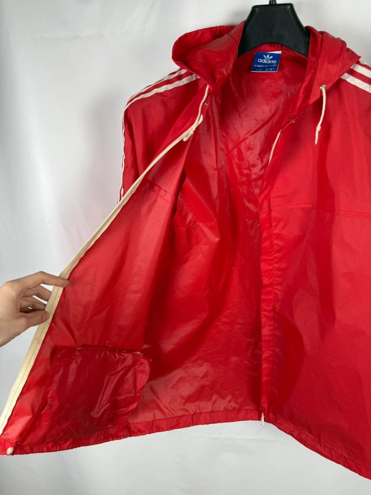 Adidas Adidas Ventex 1980s France Windbreaker Jacket size S-M Size US S / EU 44-46 / 1 - 17 Thumbnail
