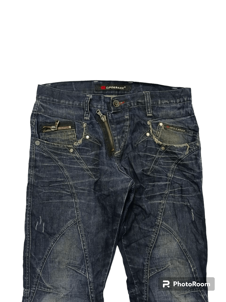 Other SICK RECONSTRUCTED CIPO & BAXX DENIM PANTS Size US 33 - 3 Thumbnail