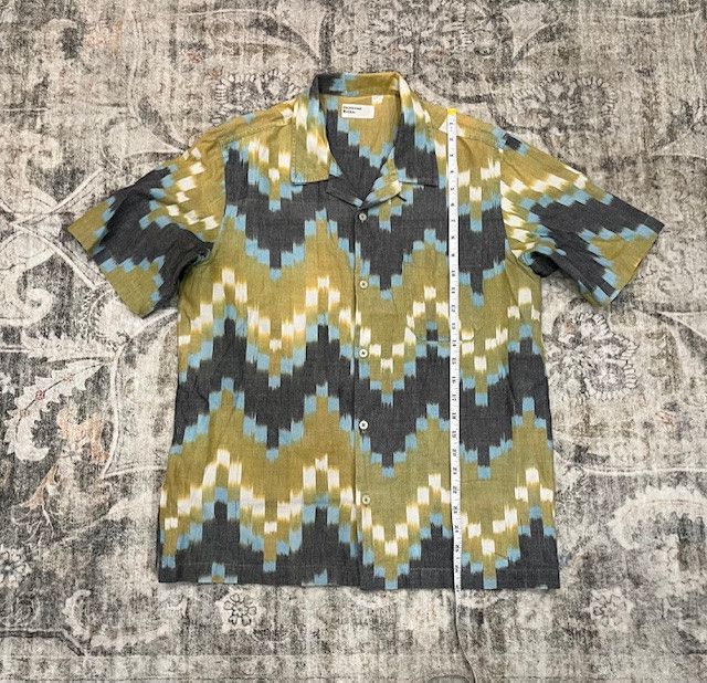 Universal Works Universal Works Ikat Short Sleeve Button-Up (M) Size US M / EU 48-50 / 2 - 3 Thumbnail