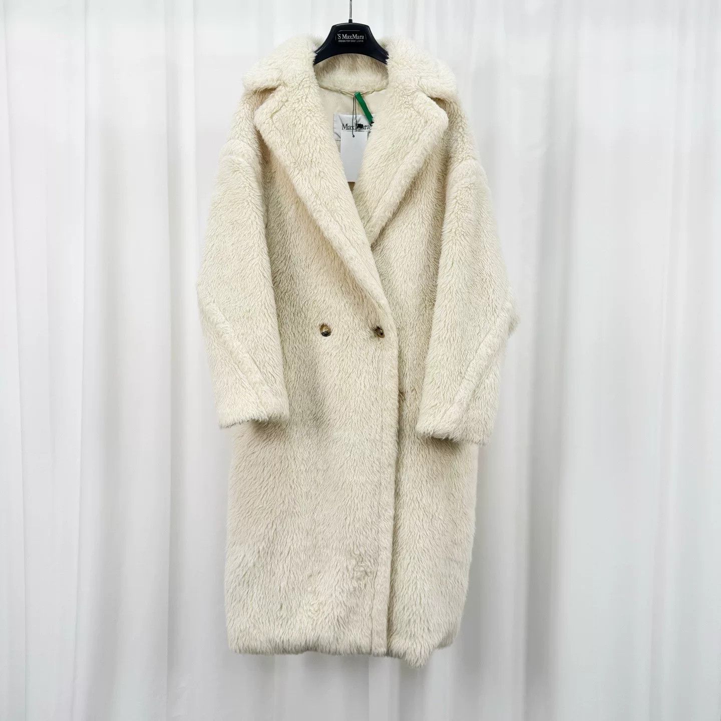 Max Mara Maxmara White Teddy Coat S Size US S / EU 44-46 / 1 - 1 Thumbnail