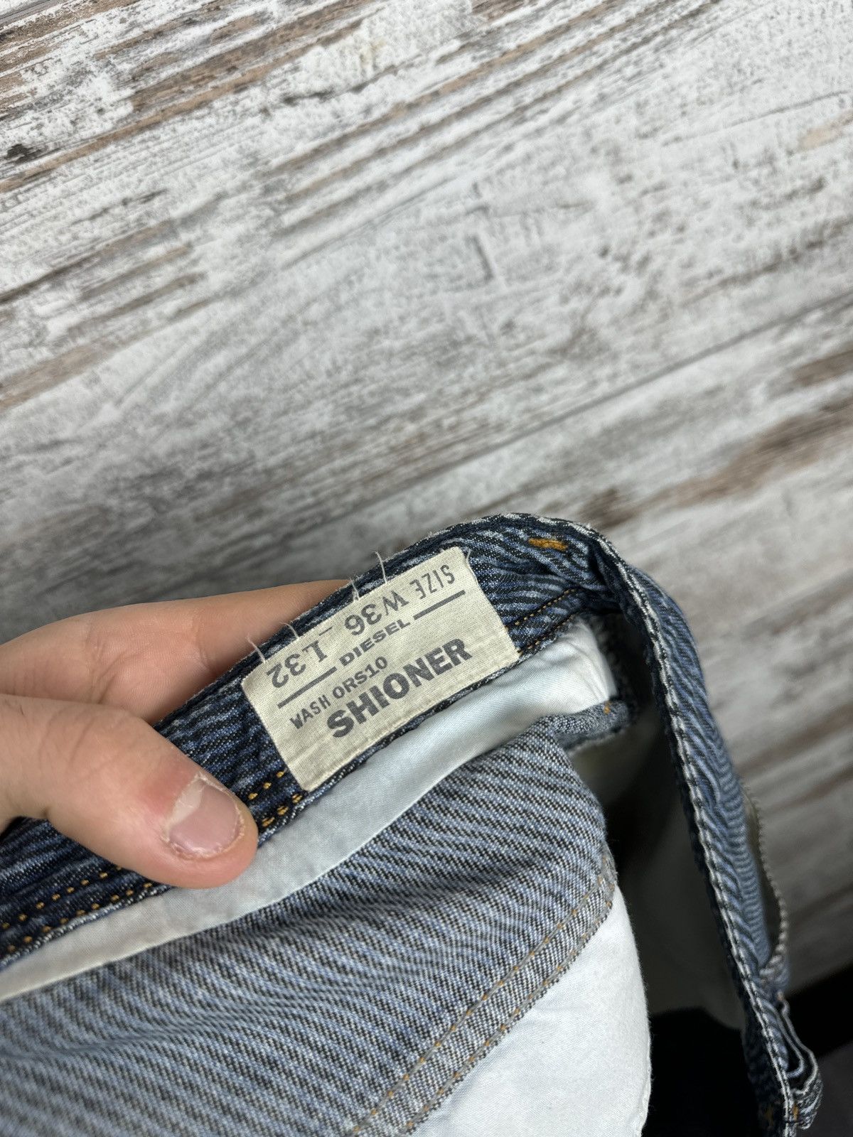 Diesel × Diesel Black Gold × Vintage Mens Vintage Diesel denim jeans luxury avant garde size 36 Size US 36 / EU 52 - 18 Thumbnail