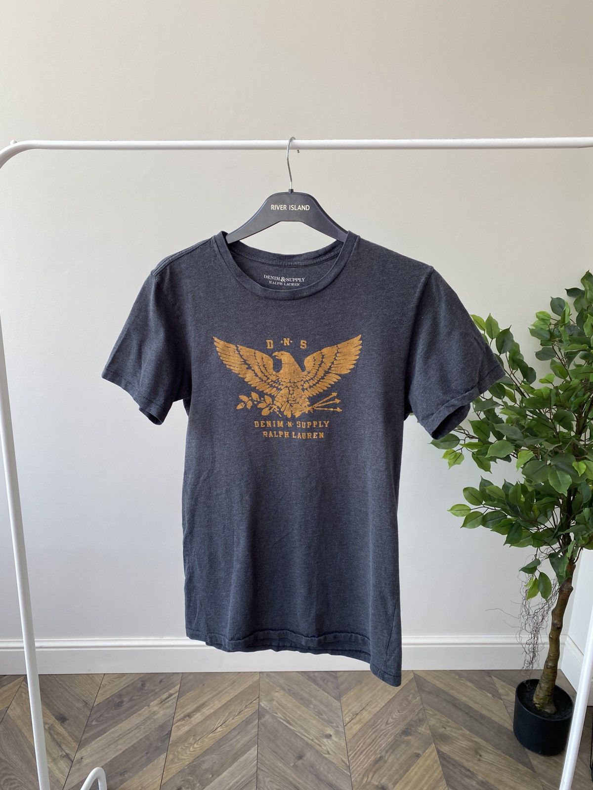 Denim & Supply Ralph Lauren × Polo Ralph Lauren × Vintage Denim & Supply Ralph Lauren Vintage T-Shirt Eagle Printed Size US S / EU 44-46 / 1 - 3 Thumbnail