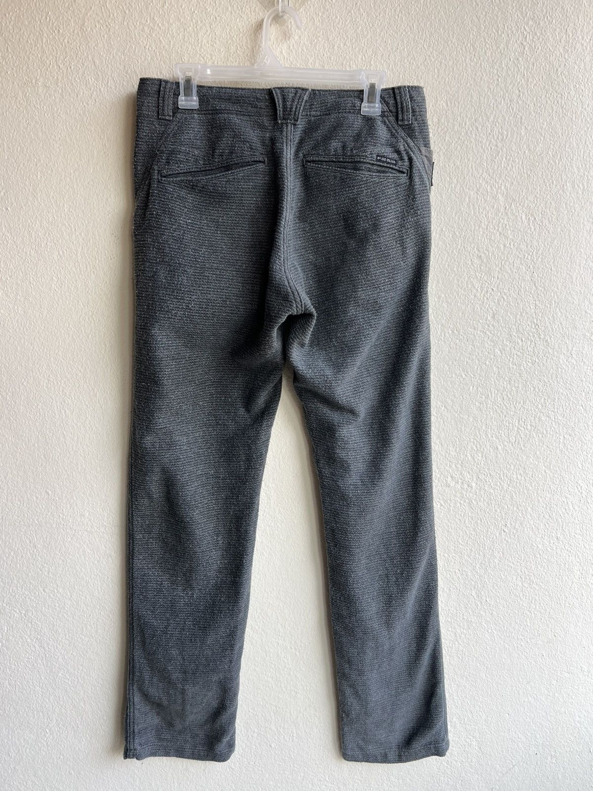 Blue Blue Japan Blue Blue Japan Mother Nature Recycle Fiber Stripes Pant Size US 31 - 3 Thumbnail