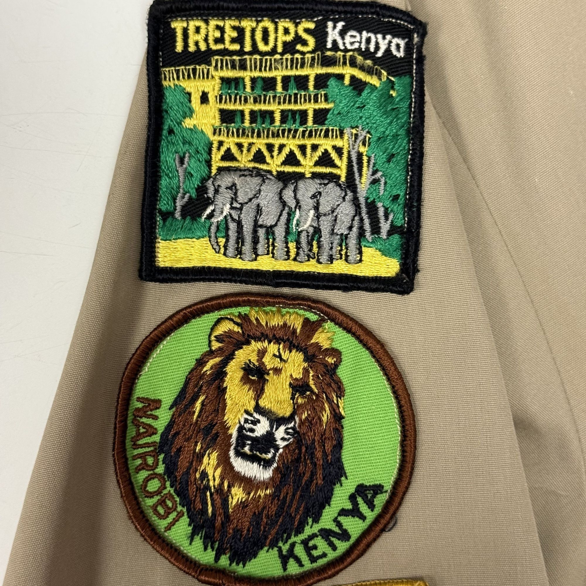 Other Vtg Sterling Khaki SAFARI Travel Shirt GAME LODGE Shirt Size US XL / EU 56 / 4 - 11 Thumbnail